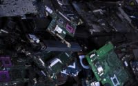 crushed motherboards