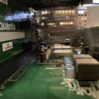 quanta motherboard closeup