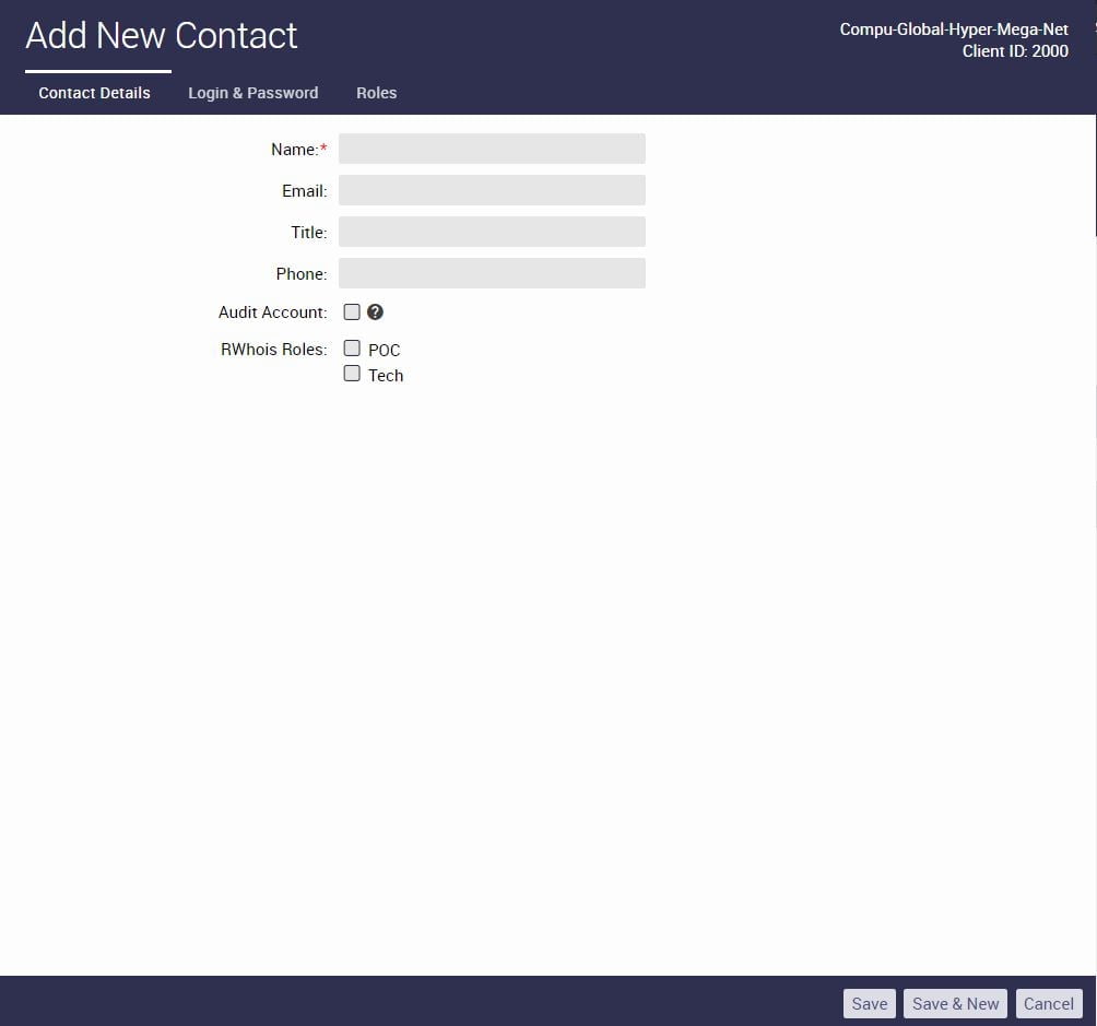 ioflood support portal add new contact confirm