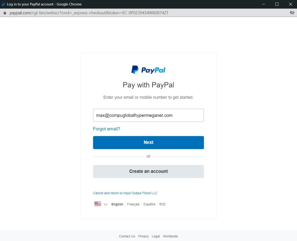 paypal subscription signup