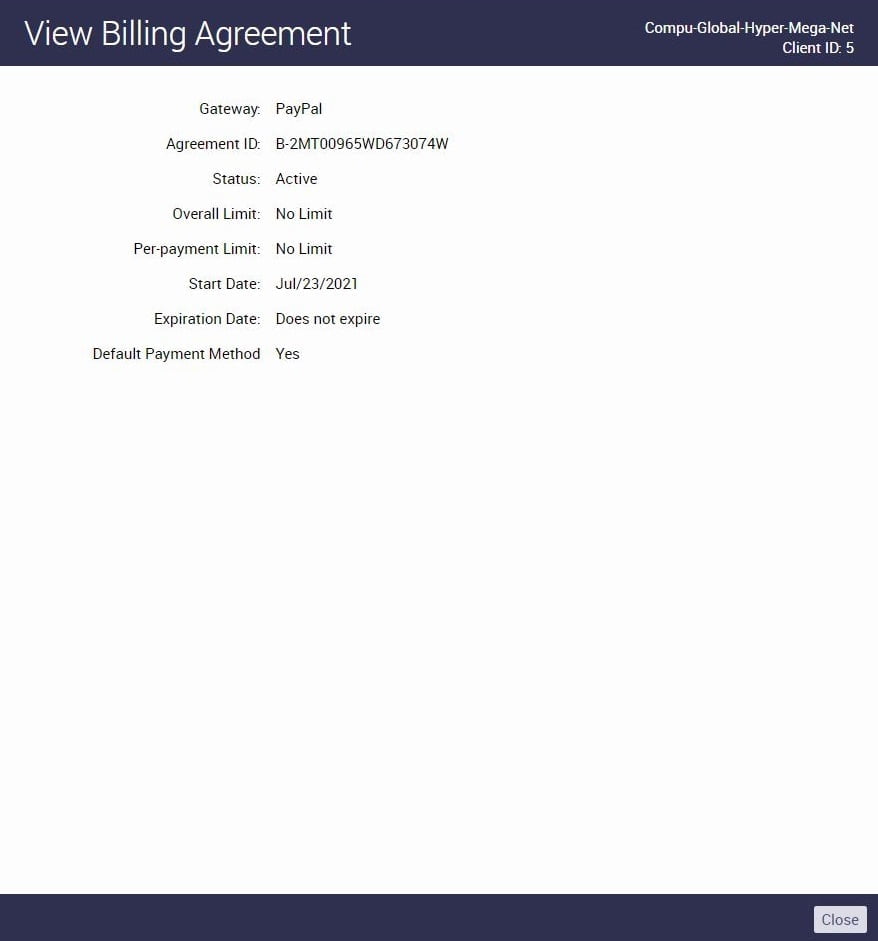 ioflood support portal view billing agreement