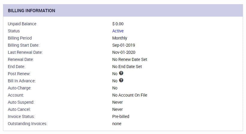 ioflood support portal billing information