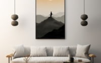 Stylized_sunset_silhouette_tightrope_walker