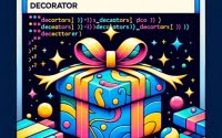 Decorators in Python wrapped present imagery layers Python code