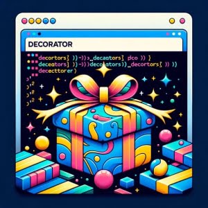 Decorators in Python wrapped present imagery layers Python code