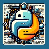 Floating-point numbers in Python decimal points numerical values Python logo