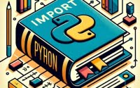 Importing modules in Python import statements module icons code snippets