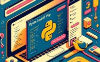Installing pip in Python command line interface commands progress bars