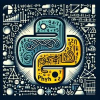 Mathematical operations in Python code snippets symbols equations logo