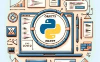 Objects in Python programming classes instances diagrams Python code logo