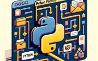 Pathlib library in Python folder structures path arrows file icons Python code