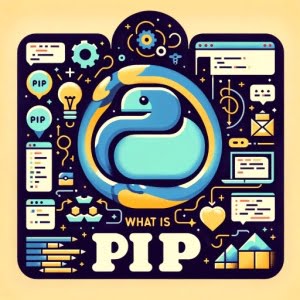 Pip package manager in Python command line interface package installation