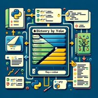 Sorting a dictionary by value in Python sorted key-value pairs arrows code