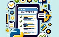 Unit testing in Python unittest framework check marks error symbols code