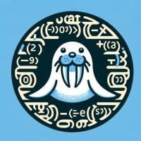 Walrus operator visualization Python code examples walrus icon Python logo