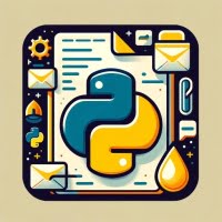 With statement in Python for resource management file icons code Python logo