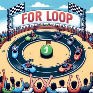 for_loop_java_race_track