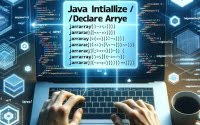 java_initialize_declare_array_hands_laptop_coding