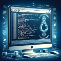 Informative representation of determining array length in Bash featuring a script with length measurement elements