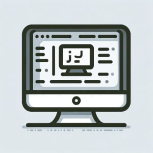 minimalist_illustration_of_jdoodle_with_computer_and_coding_interface_for_wordpress_thumbnai