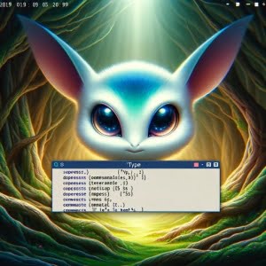 Images of Linux terminal with type command focusing on command type identification and shell behavior