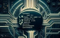 Images showcasing the systemctl command on a Linux screen focusing on service management and system control