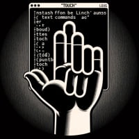 Installation of touch in a Linux terminal for creating or updating files