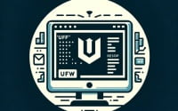 Installation of ufw in a Linux terminal a command for Uncomplicated Firewall management