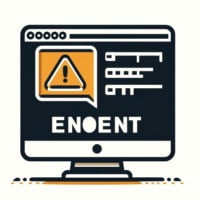 Terminal error Graphic for npm err code enoent