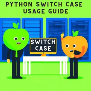 Image of technicians scripting with python switch case to implement alternative command execution