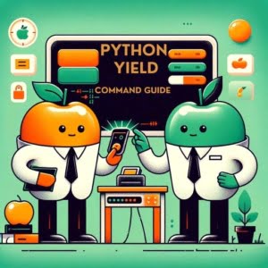 Scene depicting technicians scripting with python yield to implement efficient code execution in a datacenter